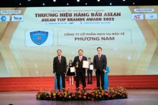 cong ty co phan dich vu bao ve phuong nam vinh du dat top 10 thuong hieu hang dau asean 2022   asean top brands award 