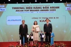 cong ty tnhh xnk va sx kama   vinh danh giai thuong top 10 thuong hieu hang dau asean va huy chuong vang giai thuong san pham chat luong dich vu asean 2022