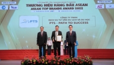 pts education vinh du don nhan giai thuong  thuong hieu hang dau asean 2022 