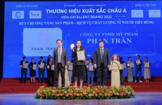 cong ty tnhh my pham phan tran vinh du nhan giai thuong thuong hieu xuat sac chau a 2022