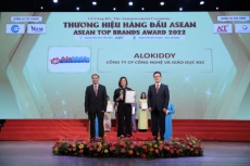 dat muc tieu vuon tam quoc te alokiddy vinh du nhan giai thuong top 10 thuong hieu hang dau asean 2022