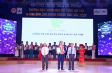 cong ty co phan red epoxy ha noi nhan giai thuong thuong hieu nhan hieu noi tieng dat viet nam 2020