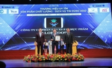 cong ty co phan san xuat thuc pham aloe food duoc vinh danh top 10 thuong hieu uy tin san pham chat luong dich vu tin dung 2022