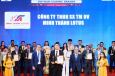 cong ty tnhh sx tm dv minh thanh lotus viet nam vinh du nhan giai thuong top 10 thuong hieu dan dau viet nam 2024