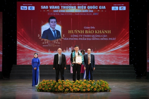  ng hu  nh b   o kh  nh    vinh d        c vinh danh sao v  ng doanh nh n qu  c gia 2024