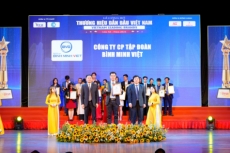 cong ty cp tap doan binh minh viet vinh du nhan giai thuong top 50 thuong hieu dan dau viet nam 2024