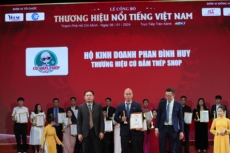 cu dam thep shop vinh du nhan giai thuong   top 10 thuong hieu noi tieng viet nam  