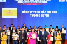 cong ty tnhh may tre dan thuong huyen vinh du nhan giai thuong top 10 thuong hieu dan dau viet nam 2024