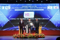 hoang minh group lot vao top 10 thuong hieu uy tin