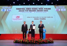 cong ty tnhh dau tu va phat trien thuong mai hoa thien duoc vinh danh trong buoi le cong bo  thuong hieu hang dau asean 2022   asean top brands award 2022