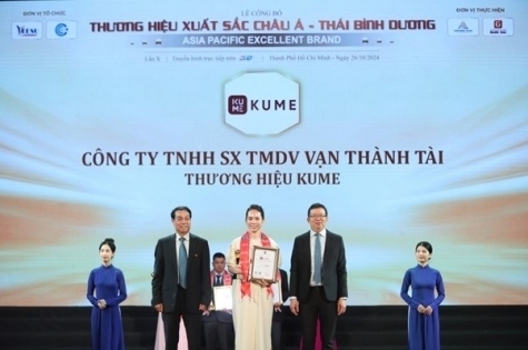 kume vinh d  nh  n gi   i th    ng top 10 th   ng hi u xu  t s  c ch u       th  i b  nh d   ng 2024