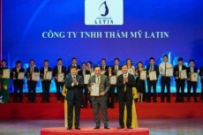 vien tham my latin duoc vinh danh  top 10 thuong hieu dan dau viet nam nam 2023 