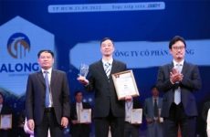 cong ty co phan a long nhan giai thuong top 10 thuong hieu dan dau viet nam